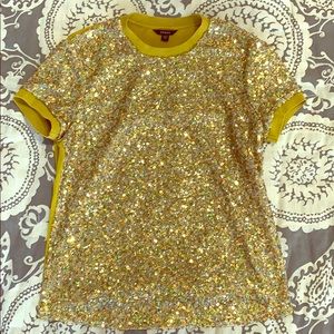 Guess XS Sequined Top